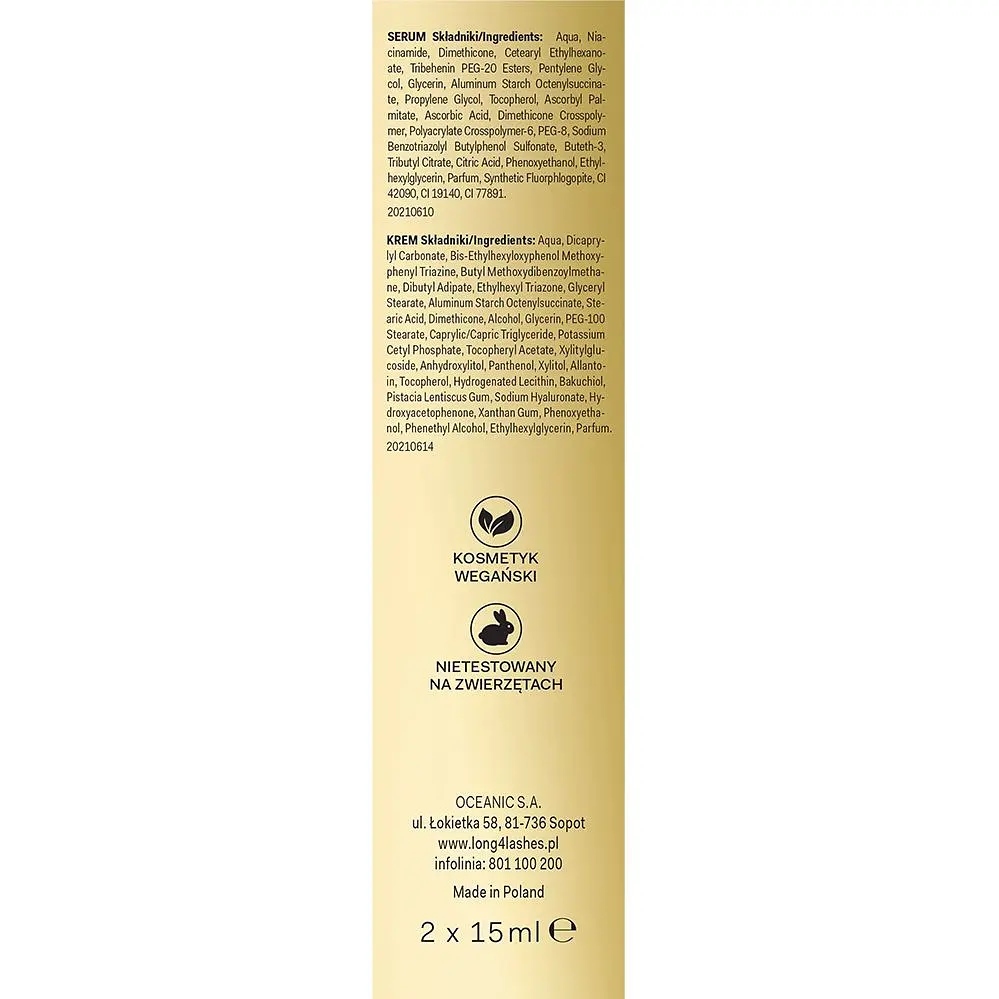  Сироватка Lift 4 Skin Beauty Booster Dual Smooth 10% Niacynamid Serum + Cream SPF30+30 мл (2шт. х15 мл) - фото 5