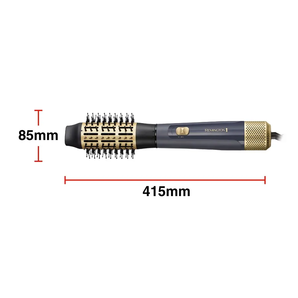Фен-щітка Remington Sapphire Luxe, 1000Вт, 2 режими, іоніз-я, хол. обдув, кераміка, сапфіровий - фото 5