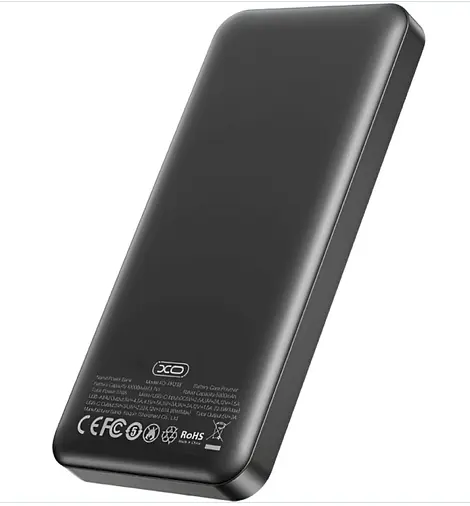 Портативна батарея XO PR238 10000 mAh PD20W + 22.5W Black - фото 2