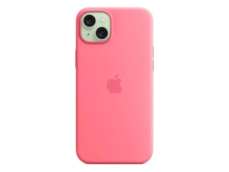 Чохол для смартфона Apple iPhone 15 Plus Silicone Case with MagSafe - Pink (MWNE3) - фото 4