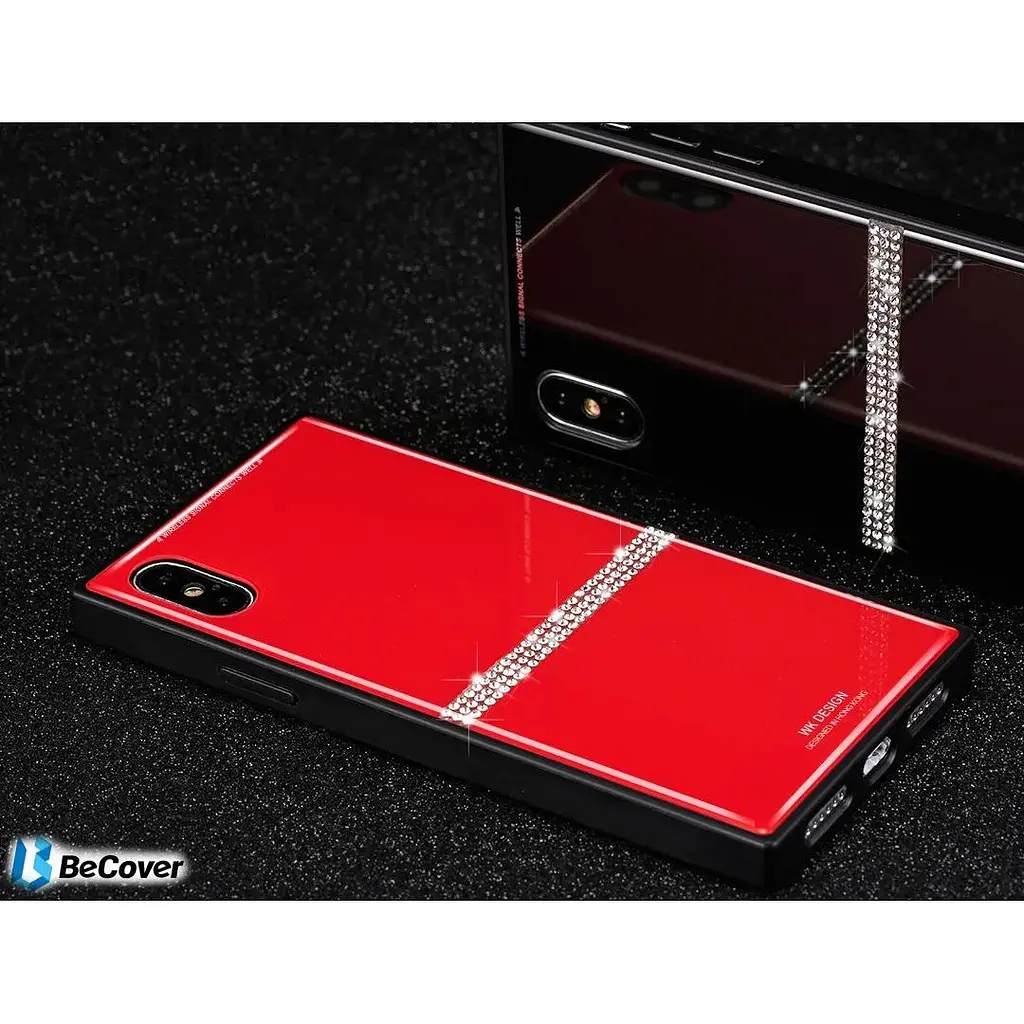 Накладка BeCover WK Cara Case для Apple iPhone XS Max Red (703068) - фото 4
