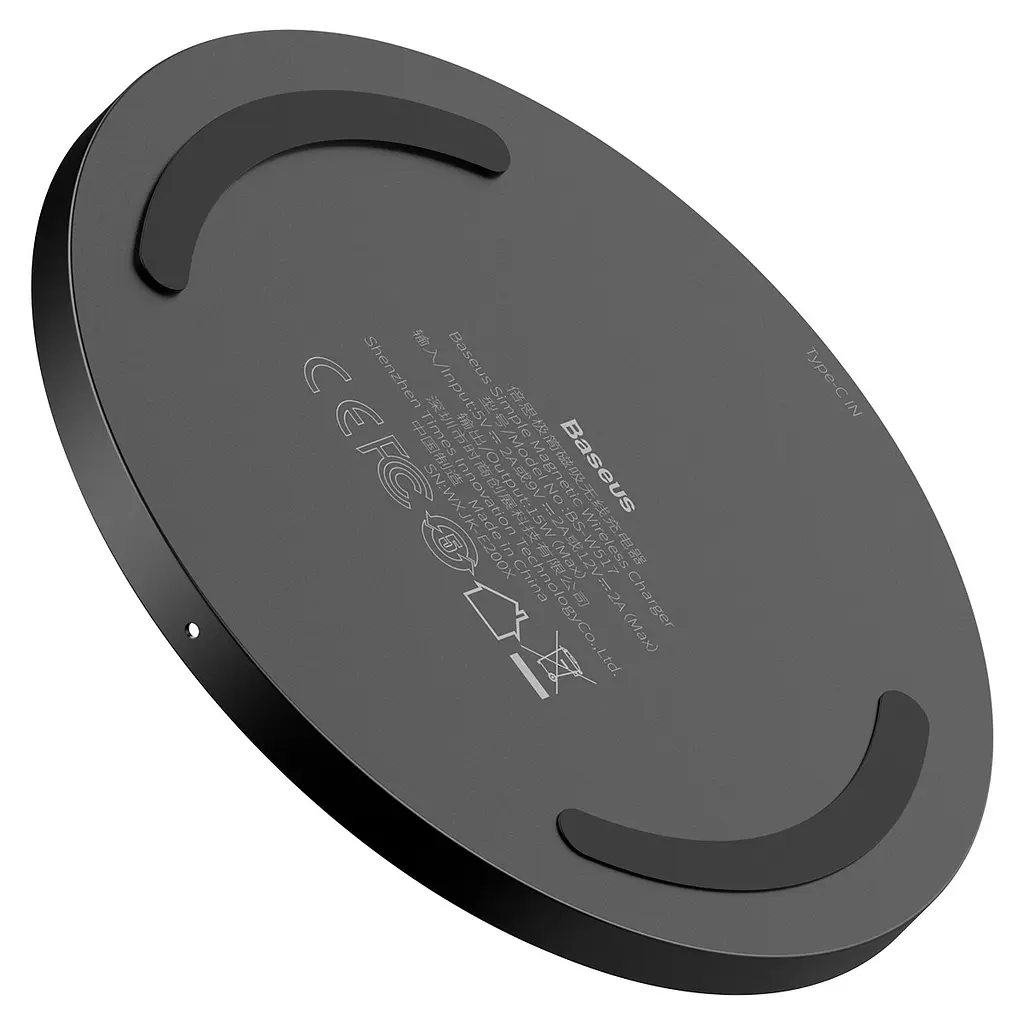 Беспроводное зарядное устройство для Baseus Simple Magnetic Прозрачный (WXJK-E02) - фото 4