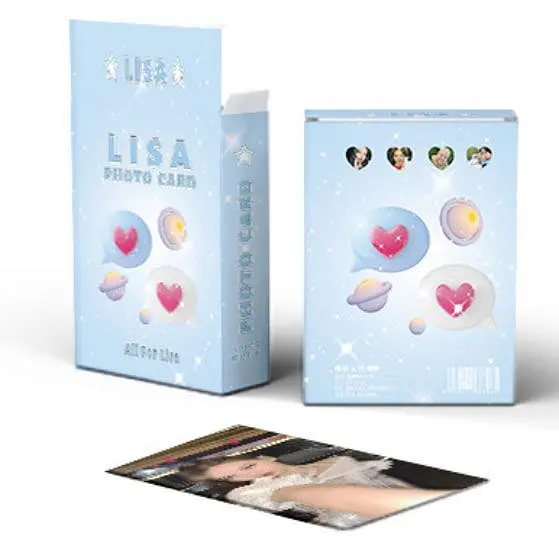 Ломо Картки Lomo Card China Blackpink Lisa Ліса Блекпінк голографічні СС C BP 11 - фото 2