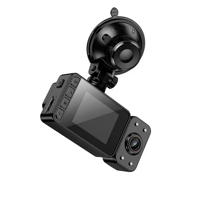 Автомобільний відеореєстратор HOCO DI62, Black, Box - фото 6