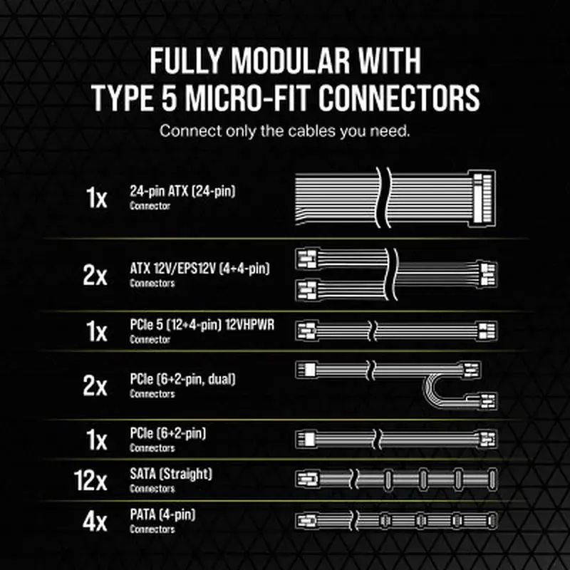 Блок живлення Corsair 750W RM750x White (CP-9020273-EU) - фото 11