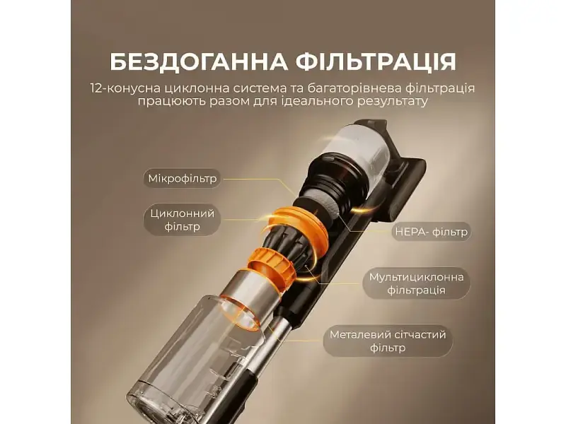 Вертикальний і ручний пилосос Deerma Z50 Combo 2 в 1 (VCES141) - фото 6