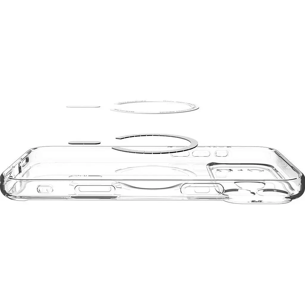 Чохол Spigen Ultra Hybrid with MagSafe для Apple iPhone 17 Pro Clear White (ACS10346) [152027] - фото 8