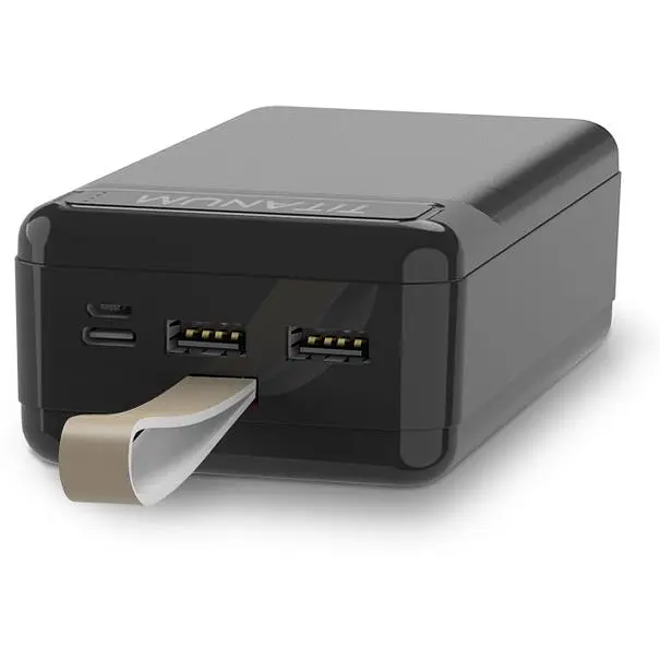 Повербанк Titanum 914 Black 30000 mAh  (TPB-914-B) - фото 3