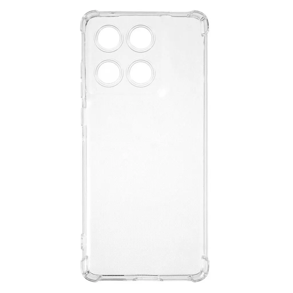 Чохол до мобільного телефона BeCover Anti-Shock Motorola Edge 60 Clear (713804) - фото 8