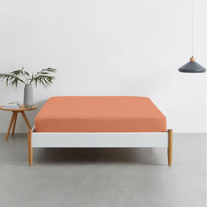 Простирадло на резинці Cosas Amber 180х200х20 см (Terrakot_180х200х20) - фото 2