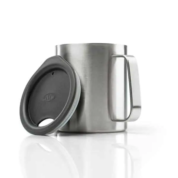 Термокружка GSI Outdoors Glacier Stainless 10 Fl Oz Camp Cup Серебро (1099-63210) - фото 3