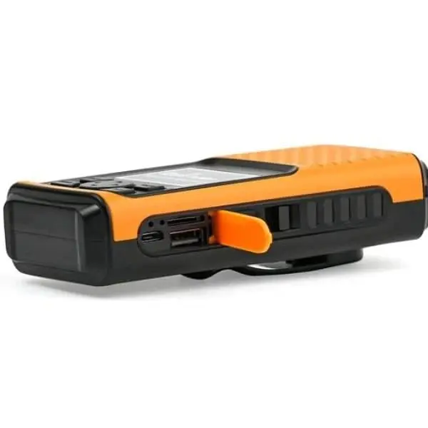 Радиоприемник Cclamp CL-601 портативный оранжевый 1500 мАч - фото 2