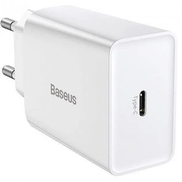 Зарядное устройство для Baseus 20W QC 1С White (CCFS-SN02) - фото 4