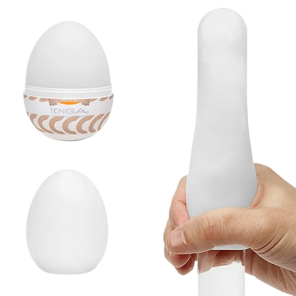 Мастурбатор яйцо Tenga Egg Wonder Ring белый - фото 3