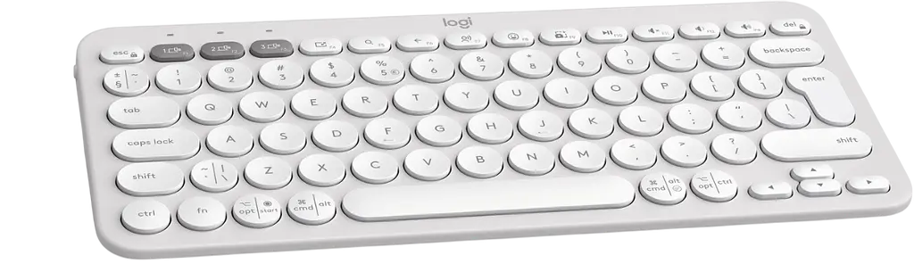 Клавіатура Logitech Pebble Keys 2 K380s White (920-011852) - фото 3