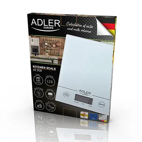 Ваги кухонні Adler AD 3138 white - фото 6
