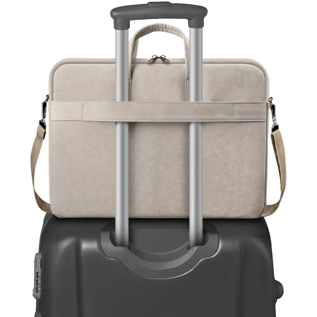 Сумка для ноутбука Defender 15.6" Solid PU beige (26126) - фото 5