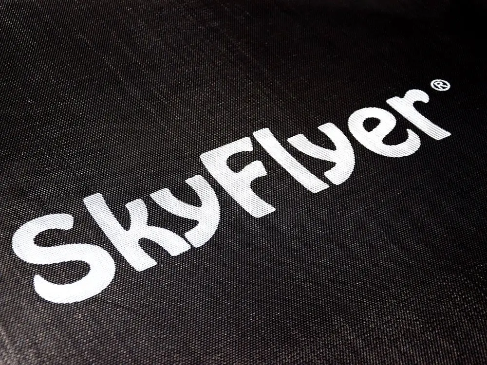 Батут садовий SkyFlyer black 14 футов зі сходами 426 см (TR0036) - фото 8