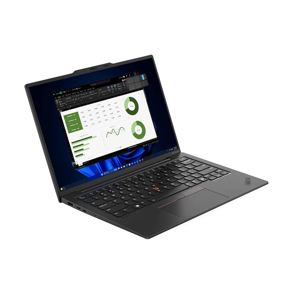 Ноутбук Lenovo ThinkPad X1 Carbon-12 14' WUXGA IPS AG, Intel U7-155U, 32GB, F1TB, UMA, Win11P, чорний (21KC002BRA) - фото 3