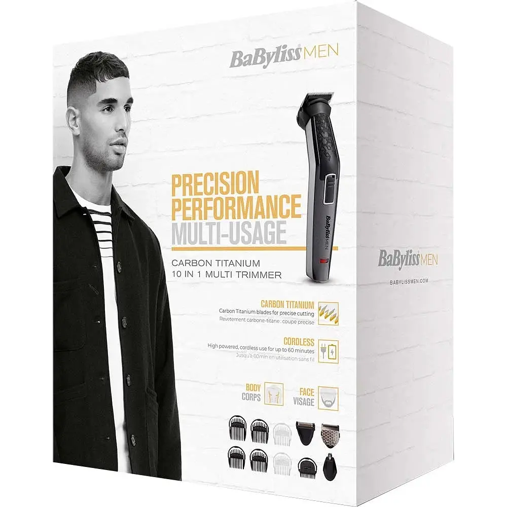 Набір для стрижки Babyliss сірий (MT727E) - фото 6