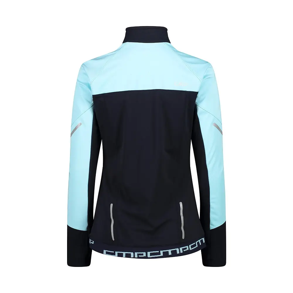 Кофта CMP Women's Full-Zip Hybrid Jacket Light Blue XS (1097-31A2466-L219 36) - фото 3