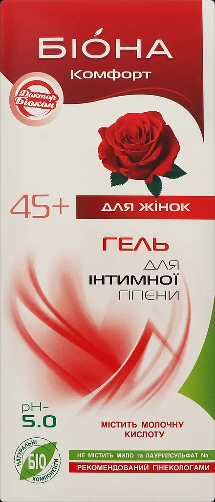 Гель для интимной гигиены Біокон Биона Комфорт для женщин 270 г - фото 2