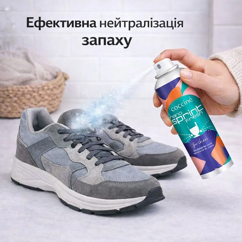 Дезодорант для взуття Coccine Nano Sprint Fresh 100 мл - фото 2