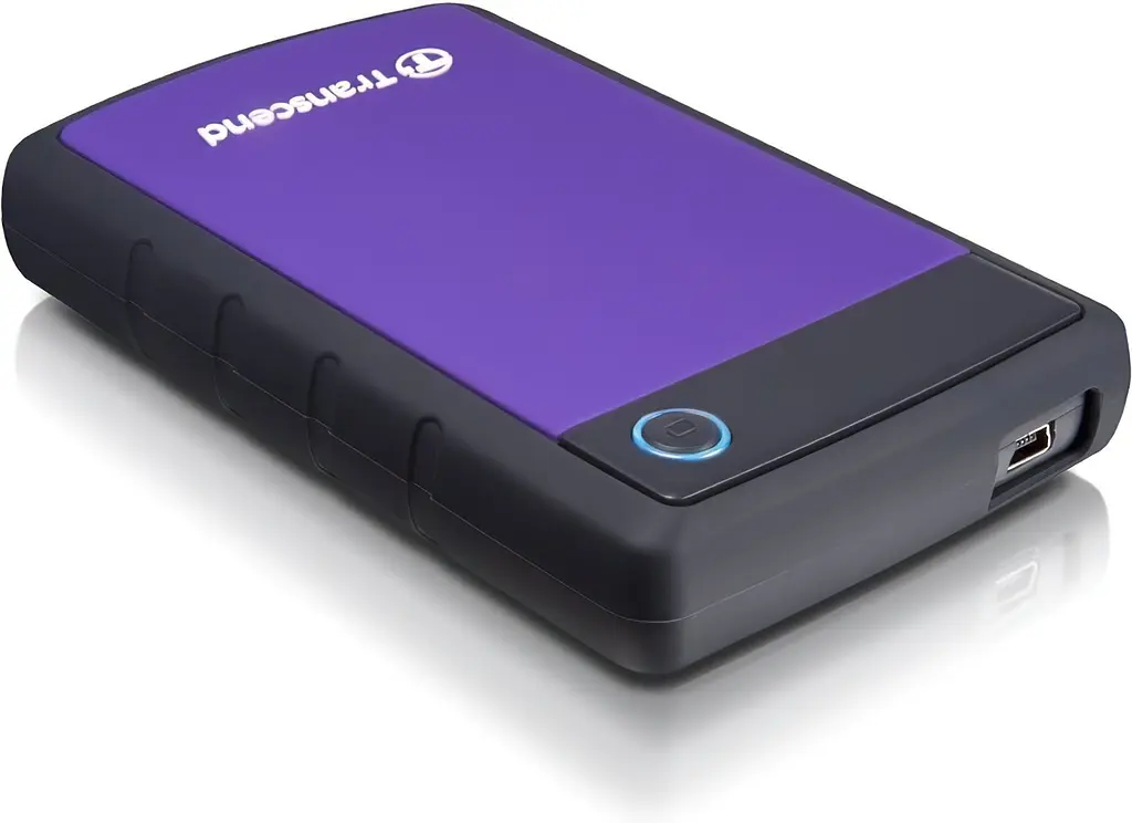 Transcend Портативний жорсткий диск 2TB USB 3.1 StoreJet 25H3 Фіолетовий - фото 2