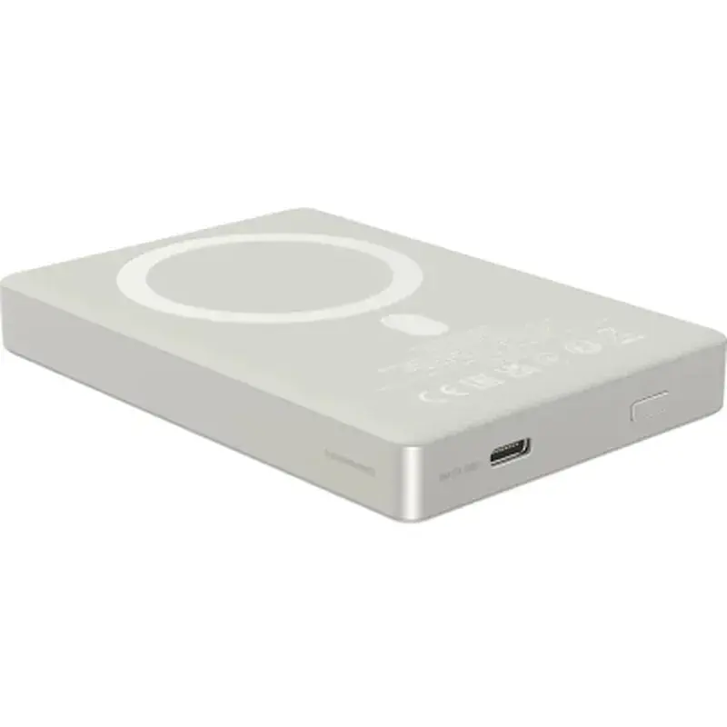 Батарея універсальна Canyon 10000mAh OnPower 511 PD20W Magnetic wireless MagSafe Grey (CNS-CPB511G) - фото 4
