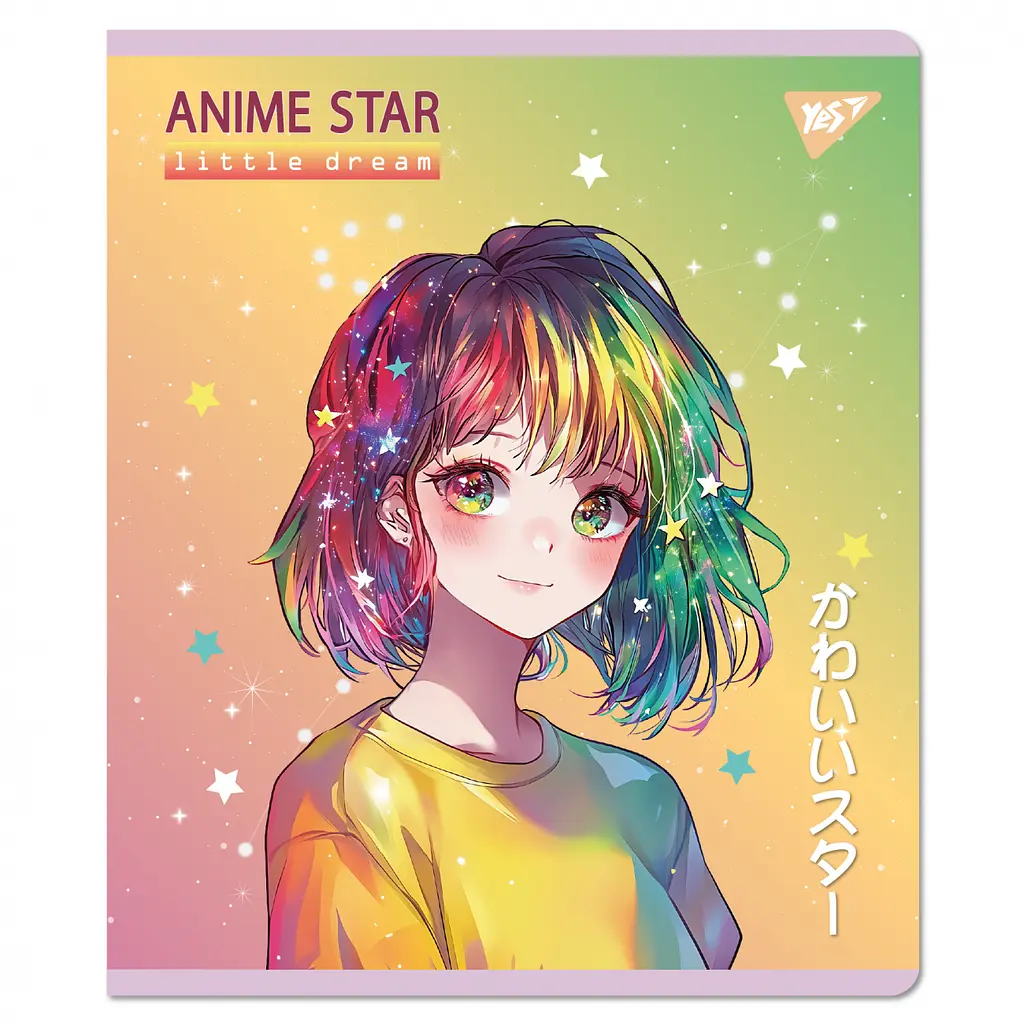 Набор тетрадей для записей А5 Yes Anime star 18 листов в линию 10 шт. (767525) - фото 5