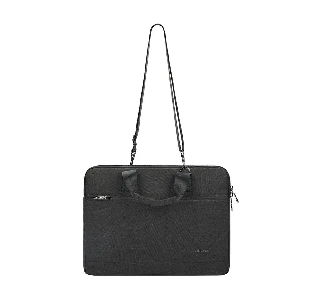 Сумка для ноутбука Tigernu T-L5239 15.6 Black Grey - фото 3