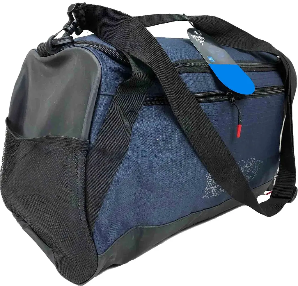Сумка спортивна з відділом взуття Seven for 30L Синя - фото 4