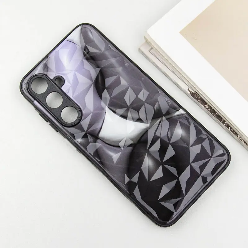 TPU+PC чохол Prisma BubbleGum для Samsung Galaxy A26 5G 3D Grey - фото 3