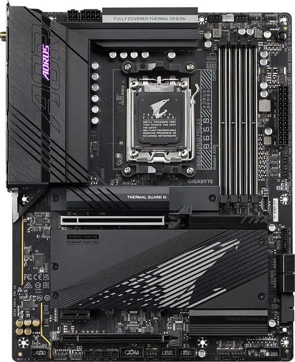Материнська плата Gigabyte B650 AORUS PRO AX - фото 2