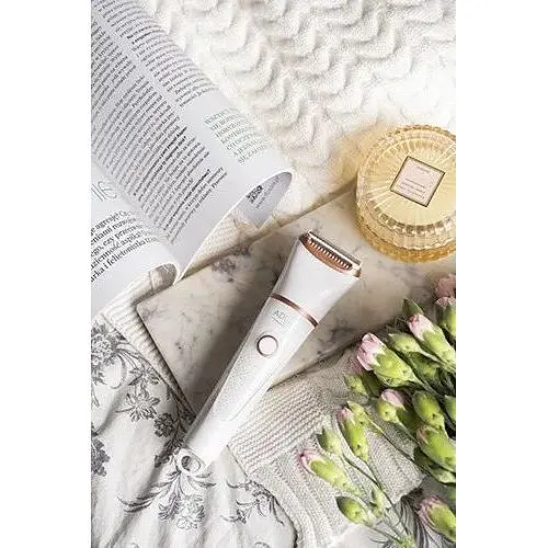 Электрическая женская бритва Adler AD 2941 с двумя насадками для сухого и влажного бритья - фото 7