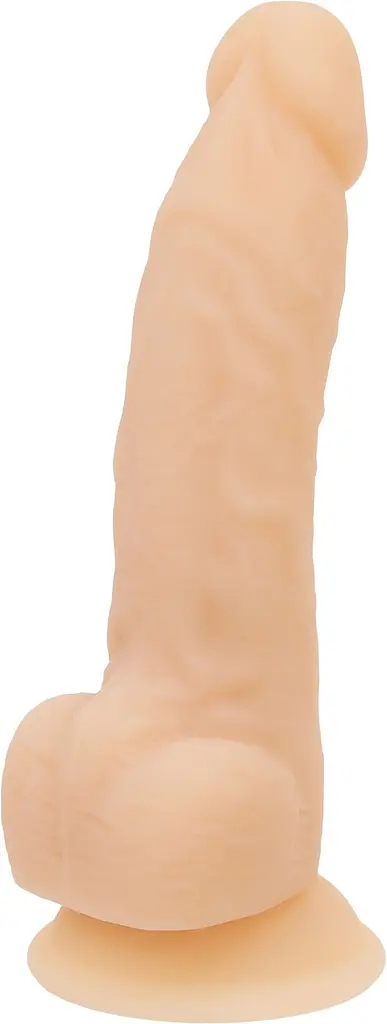 Реалістичний вібратор з ротацією ADDICTION - Naked - 8 Rotating & Vibrating Dildo with Remote - Vanilla ADDICTION SO5587 92429 - фото 4