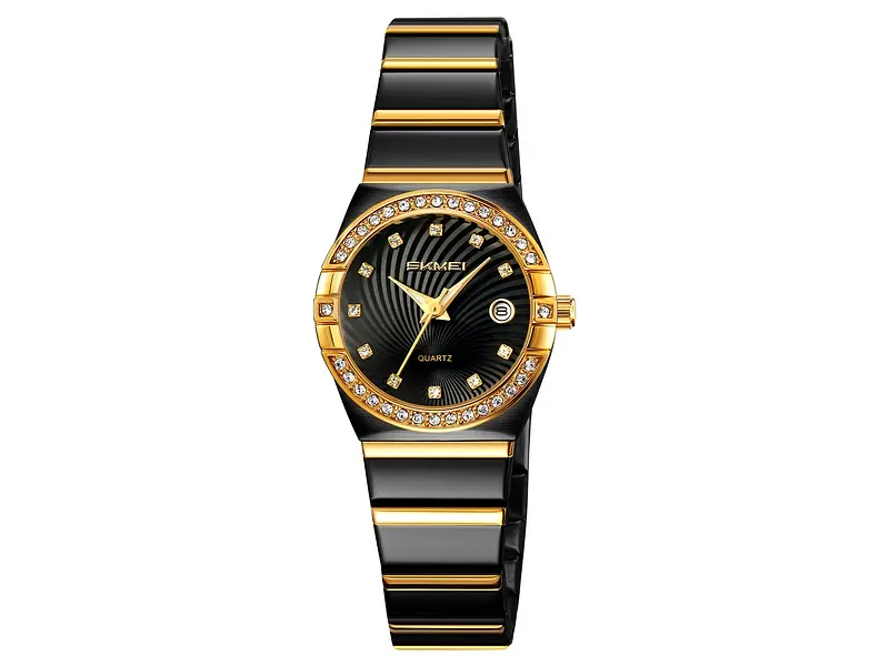 Годинник наручний жіночий 2342BKGD Black-Gold Skmei acs0030006 - фото 2