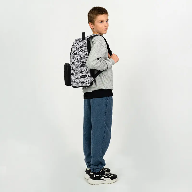Рюкзак для старшей школы Kite Education teens 949M HP Черно-белый (HP26-949M) - фото 22