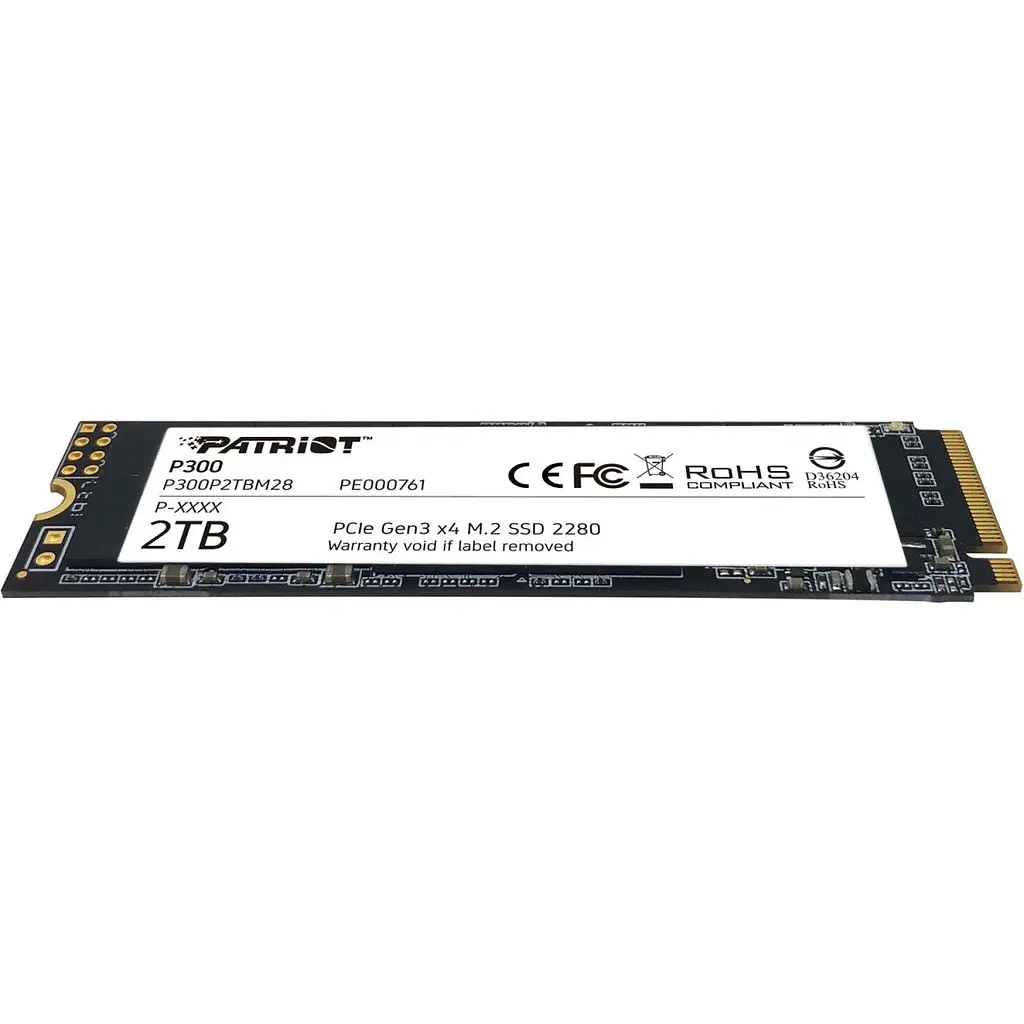 SSD накопитель Patriot P300 2TB (P300P2TBM28) [130893] - фото 4