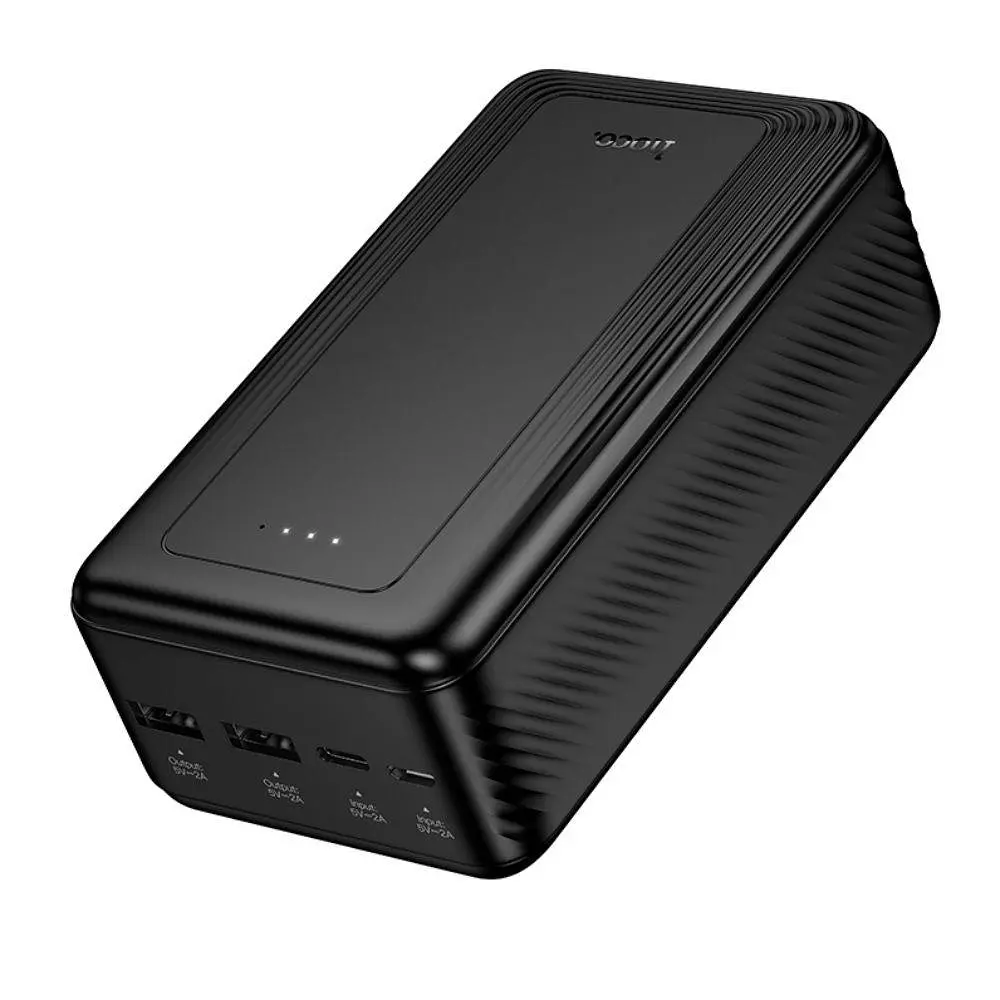Внешний аккумулятор HOCO J165B Honey power bank 30000mAh черный - фото 3