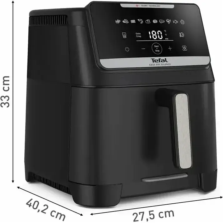 Мультипіч Tefal Easy Fry Silence EY8428E0 Black UA - фото 5
