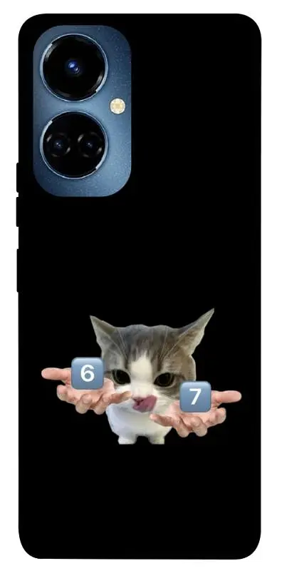 Чохол Demsky Six Seven cat для TECNO Camon 19 (CI6n) / 19 Pro (CI8n)