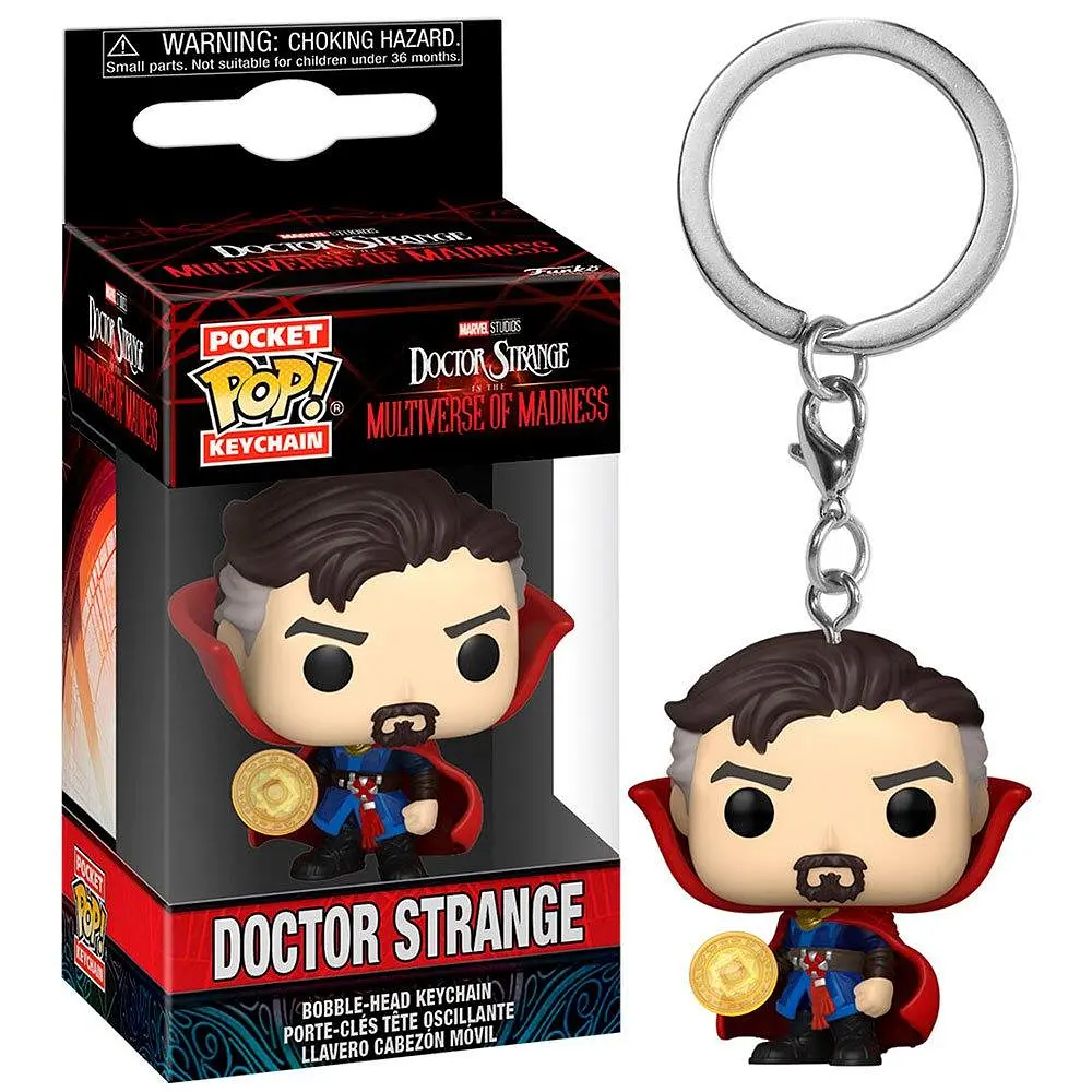 Фигурка брелок Funko Pop Фанко Поп Доктор Стрэндж Doctor Strange 4 см FP DS 01 - фото 2