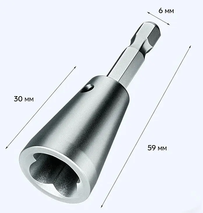 Насадка на шуруповерт Semi Screwdriver Attachment для скручування проводів - фото 2