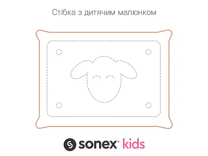 Подушка дитяча Sonex Wooly з вовною (SO102141) - фото 4