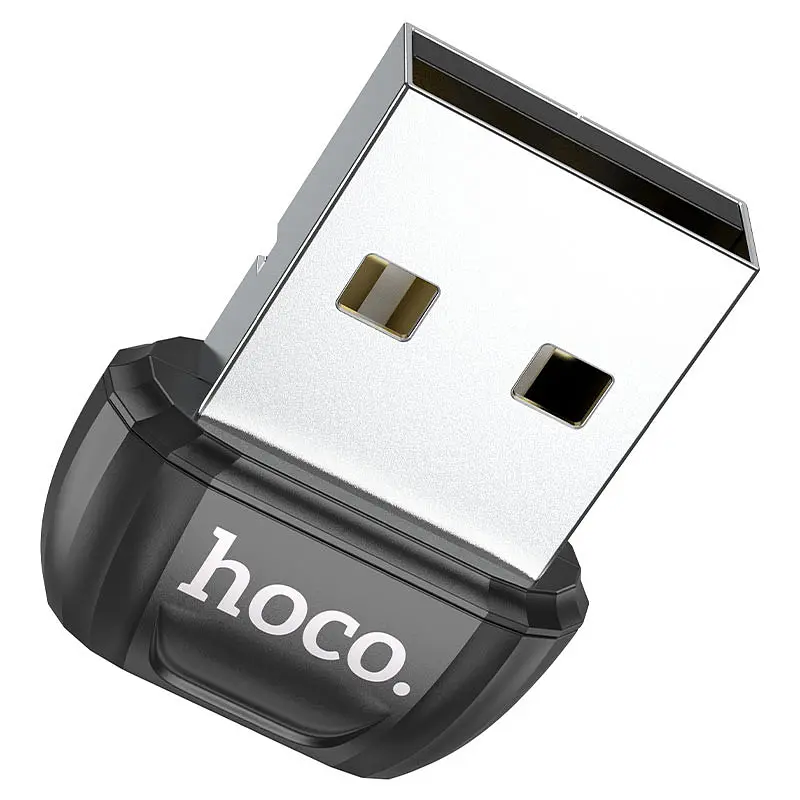 Bluetooth адаптер Hoco UA18 Черный - фото 2