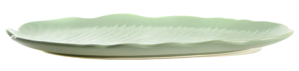 Блюдо Leaf Green Gold LIMITED EDITION kuh0016177 - фото 2