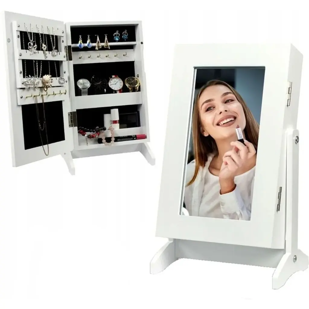 Шафа для прикрас Chomik Sofia настільна біла - фото 7