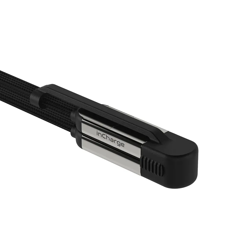 Кабель Rolling Square 6in1, inCharge XL 2 м, чорний (XLM01R) - фото 9