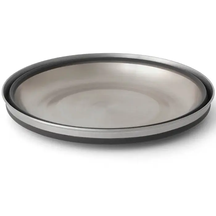 Миска складна Sea to Summit Detour Stainless Steel Collapsible Bowl (L) Чорний-Сірий - фото 2
